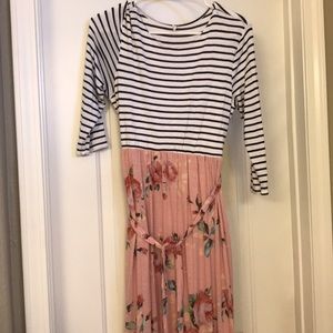 Pink blush Maxi Dress